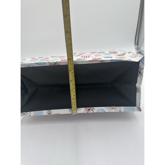 Easter Spring Bunny Rabbits Basket Flowers Gift Reusable MainStreet Tote Bag New - Picture 4 of 13